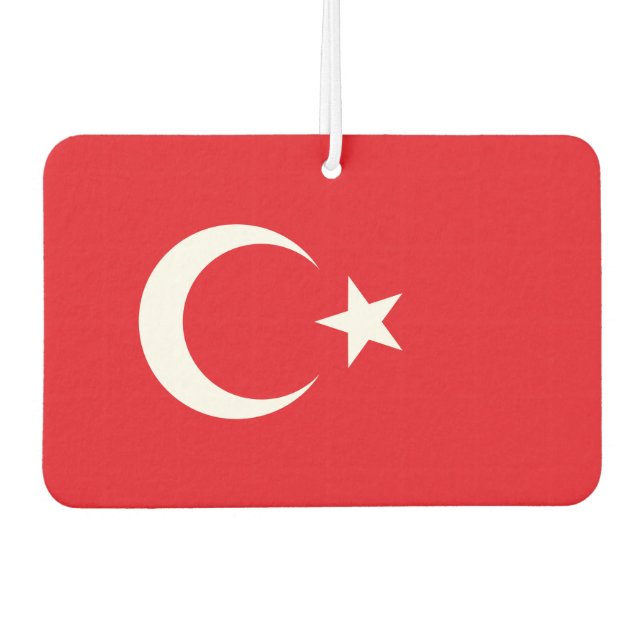 Ambientador Bandera nacional de Turquía (Anverso)