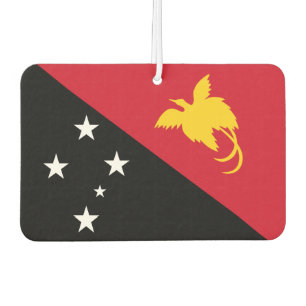 Ambientador Bandera nacional del mundo de Papúa Nueva Guinea