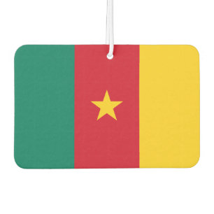 Ambientador Bandera nacional del mundo del Camerún