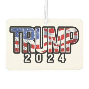 Ambientador Bandera onduladora de Trump 2024