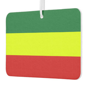 Ambientador Bandera rastrista de Etiopía