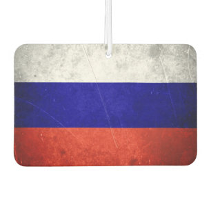 Ambientador Bandera rusa ondulada