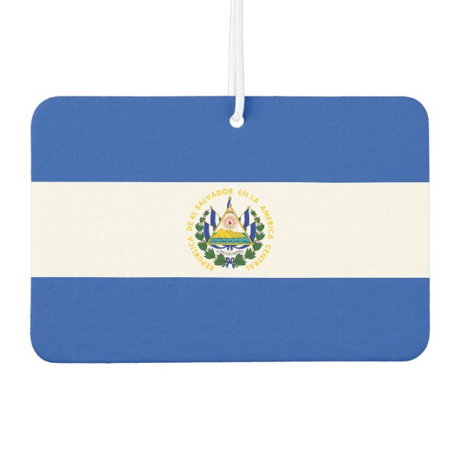 Ambientador Bandera salvadoreña (Anverso)