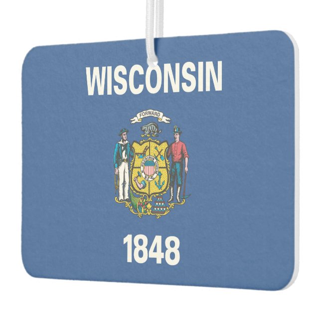 Ambientador Bandera WISCONSIN - (Izquierda)