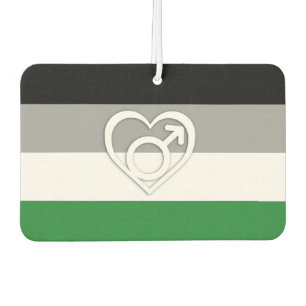 Ambientador BANDERA Y SÍMBOLO DE ANDROFILIA - Diseño completo 