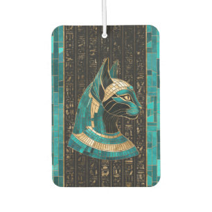 Ambientador Bastet de diosa gata egipcia -arte mosaico