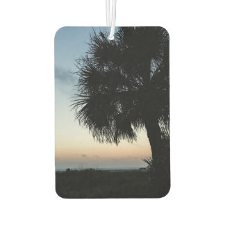 Ambientador Beach Sunset Palm Tree Car Air Freshener