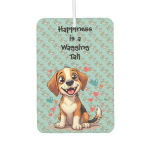 Ambientador Beagle de Kawaii con perro lúgubre