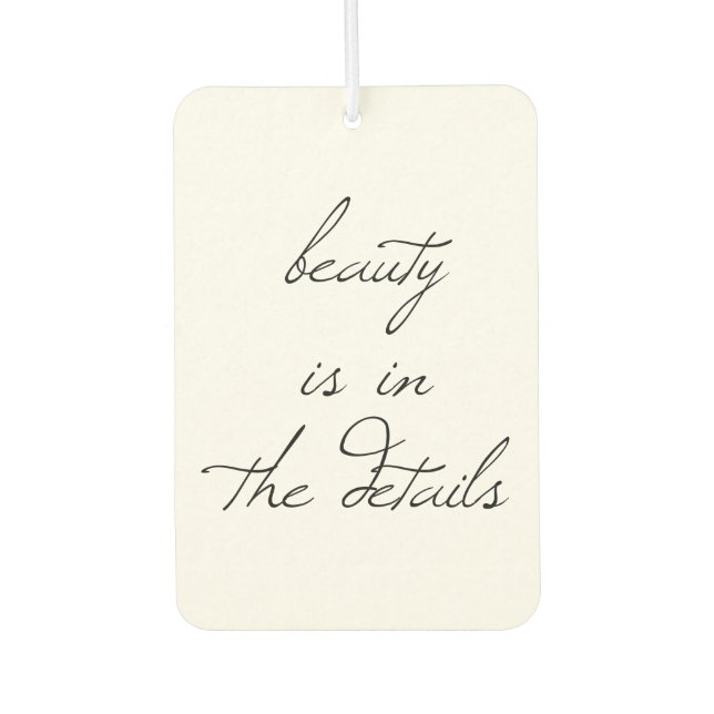 Ambientador Beauty Air Freshener (Anverso)