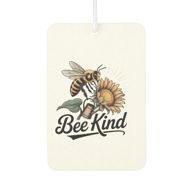 Ambientador Bee Kind Car Air Freshener (Anverso)