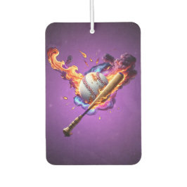 Ambientador Béisbol en llamas.