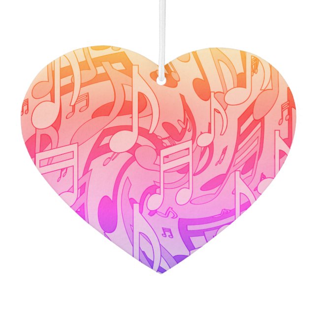 Ambientador Bella música Happy Colours Lively Musical Notes (Anverso)