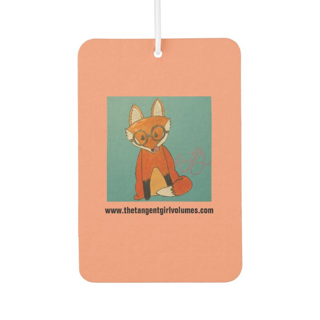 Ambientador Betty Fox Freshener (formas y aromas adicionales) (Anverso)