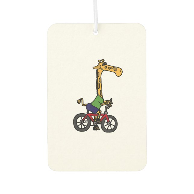Ambientador Bicicleta Guay Giraffe Riding (Anverso)