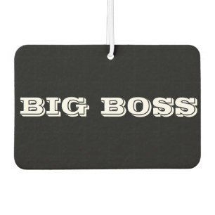 Ambientador Big Boss bumpersticker