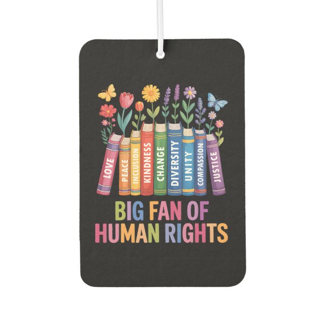 Ambientador Big Fan Of Human Rights (Anverso)