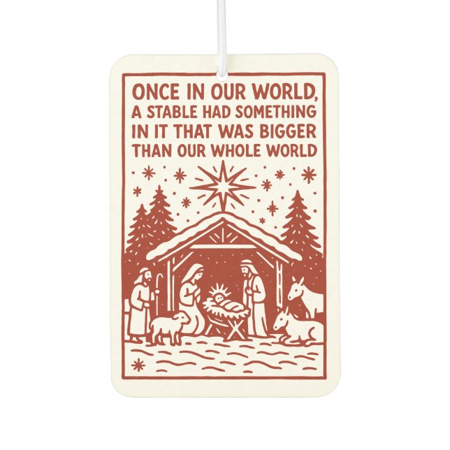 Ambientador Bigger than our whole world 1 (Anverso)