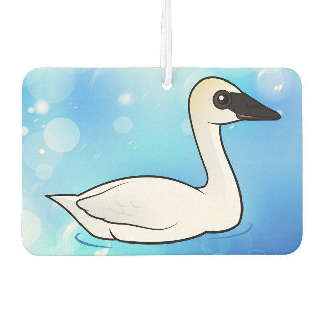 Ambientador Birdorable Trumpeter Swan (Anverso)