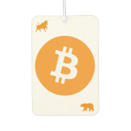 Ambientador Bitcoin Car Air Freshener