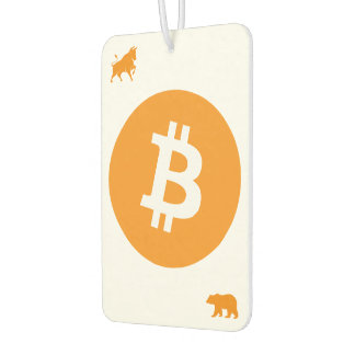 Ambientador Bitcoin Car Air Freshener