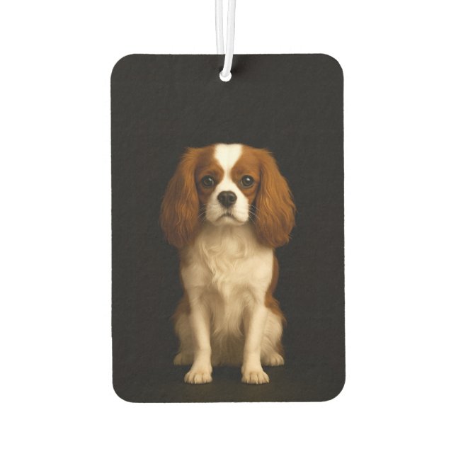 Ambientador Black 4 Luxe Car Air Fresheners Cavalier Spaniel (Reverso)