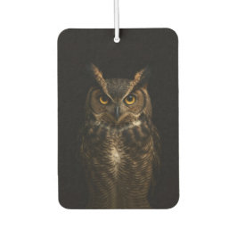 Ambientador Black 4 Luxe Car Air Fresheners, Golden Eye Owl