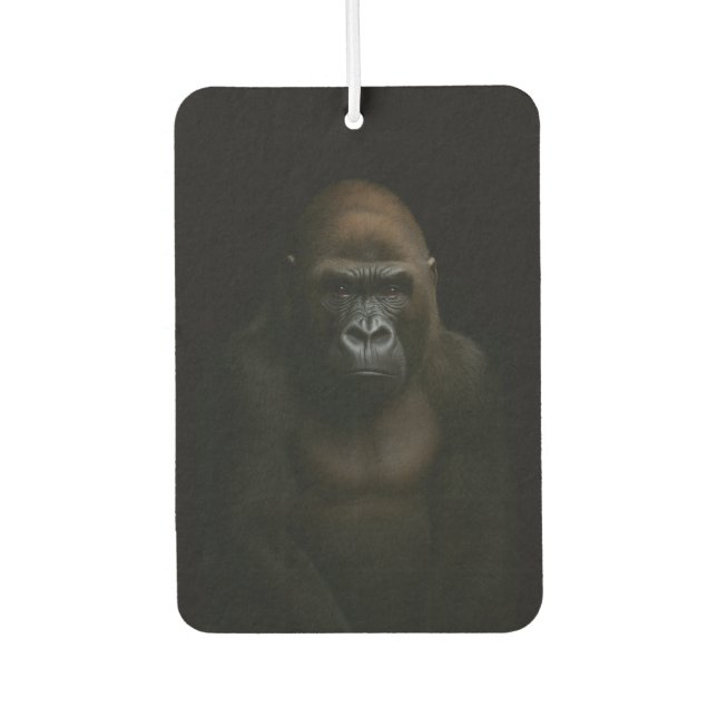 Ambientador Black 4 Luxe Car Air Fresheners, Gorilla (Anverso)