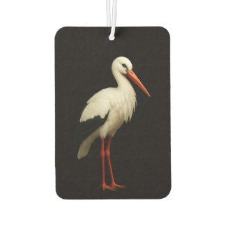 Ambientador Black 4 Luxe Car Air Fresheners, Graceful Stork