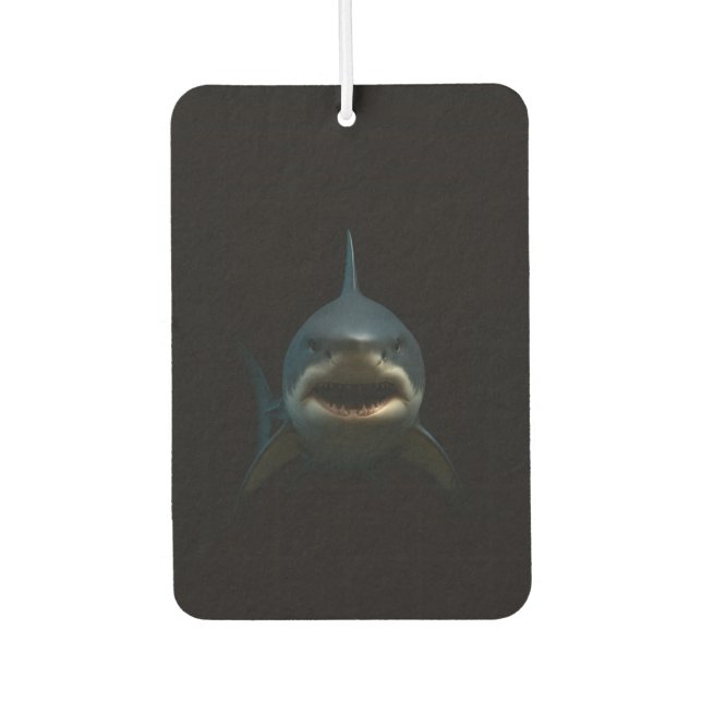 Ambientador Black 4 Luxe Car Air Fresheners, Great White Shark (Anverso)