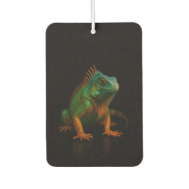 Ambientador Black 4 Luxe Car Air Fresheners, Green Iguana