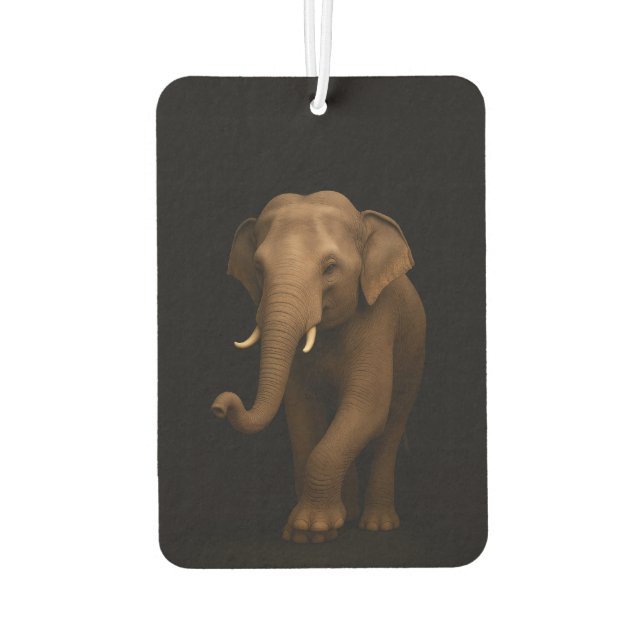 Ambientador Black 4 Luxe Car Air Fresheners, Indian Elephant (Reverso)