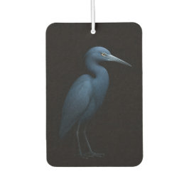 Ambientador Black 4 Luxe Car Air Fresheners, Little Blue Heron