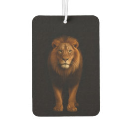 Ambientador Black 4 Luxe Car Air Fresheners, Majestic Lion