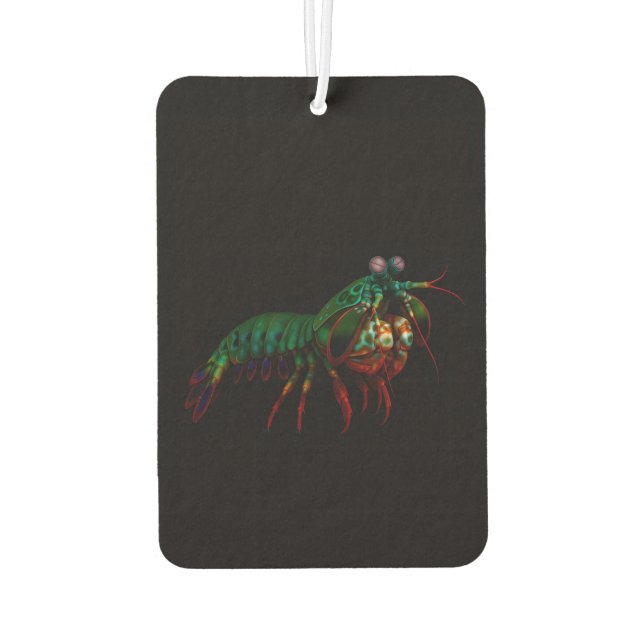 Ambientador Black 4 Luxe Car Air Fresheners, Mantis Shrimp (Reverso)