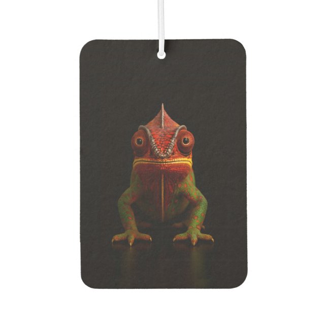 Ambientador Black 4 Luxe Car Air Fresheners, Panther Chameleon (Anverso)