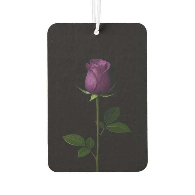 Ambientador Black 4 Luxe Car Air Fresheners, Royal Violet Rose (Reverso)