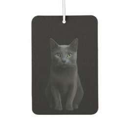 Ambientador Black 4 Luxe Car Air Fresheners, Russian Blue Cat
