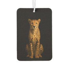 Ambientador Black 4 Luxe Car Air Fresheners, Sleek Cheetah