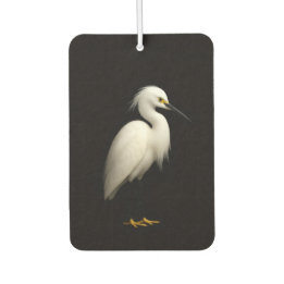 Ambientador Black 4 Luxe Car Air Fresheners, Snowy Egret