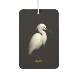 Ambientador Black 4 Luxe Car Air Fresheners, Snowy Egret