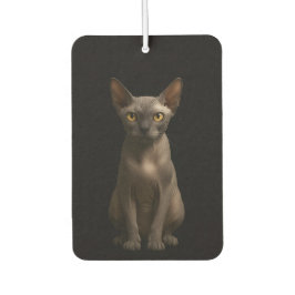 Ambientador Black 4 Luxe Car Air Fresheners, Sphynx Cat