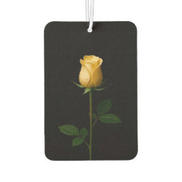 Ambientador Black 4 Luxe Car Air Fresheners Sunlit Yellow Rose