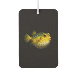 Ambientador Black 4 Luxe Car Air Fresheners, Yellow Putterfish
