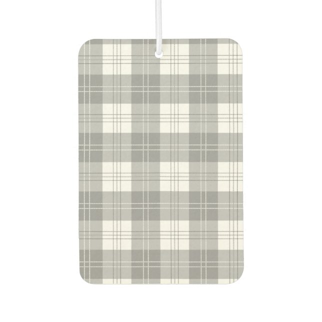 Ambientador Black and White Buffalo Plaid (Anverso)