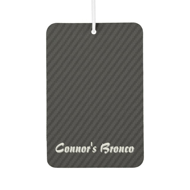 Ambientador Black Carbon Fiber Style  (Anverso)