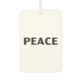 Ambientador Blanco negro minimalista moderno auto simple