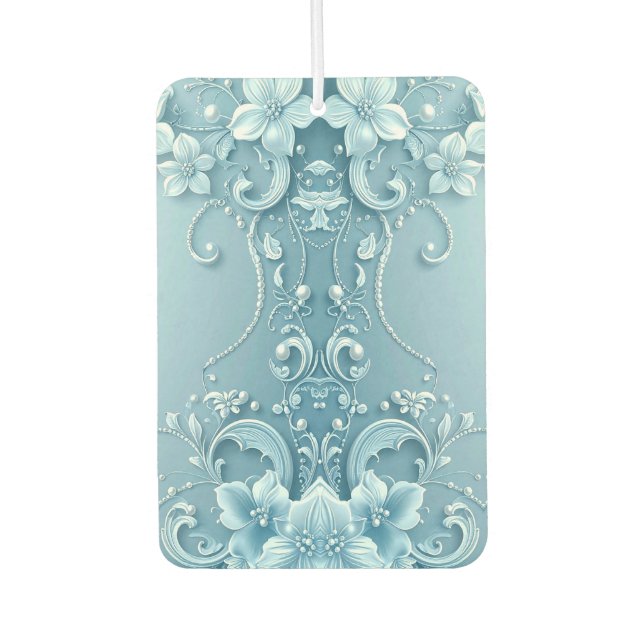 Ambientador Blue Decorative Floral Air Freshener (Anverso)