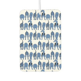 Ambientador Blue Dog Butts Pattern