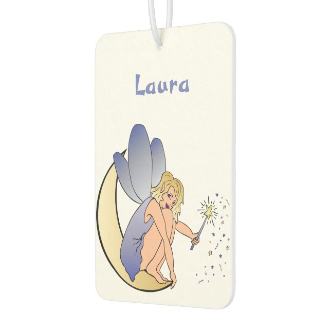 Ambientador Blue Fairy Personalized Car Air Freshner (Izquierda)