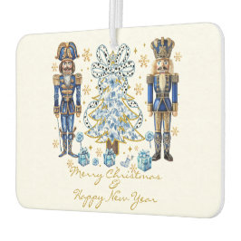 Ambientador Blue Gold Nutcrackers Feliz Navidad